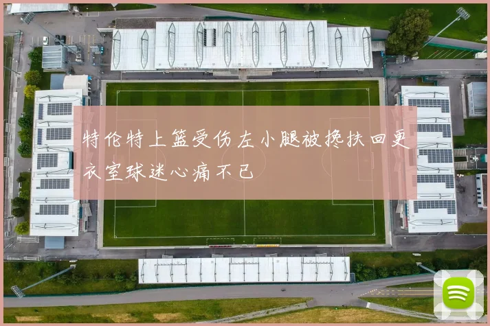 特伦特上篮受伤左小腿被搀扶回更衣室球迷心痛不已